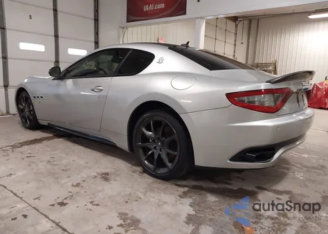 2013 Maserati Granturismo Mc/Sport from USA, damaged, VIN ZAM45VLAXD0067176